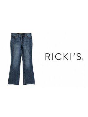 RICKI's 4R Women's Mid-Rise Bootcut Jeans Size 32